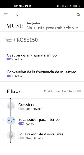 ROON-muse screenshot