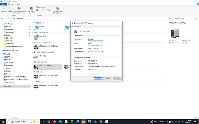 Diskstation IP Address