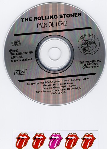 TSP CD 274 - Pain Of Love