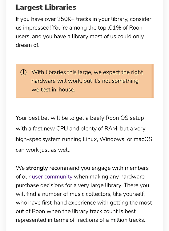 Roon Machine Learning Roon and Large Libraries - Roon Software Discussion - Roon Labs Community
