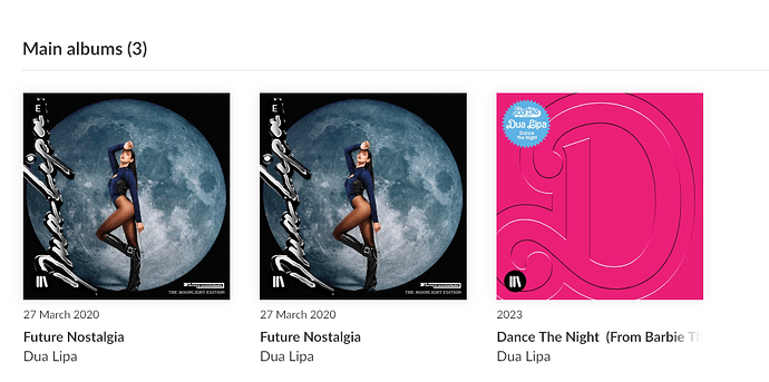 main albums