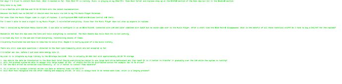 Problems with Roon