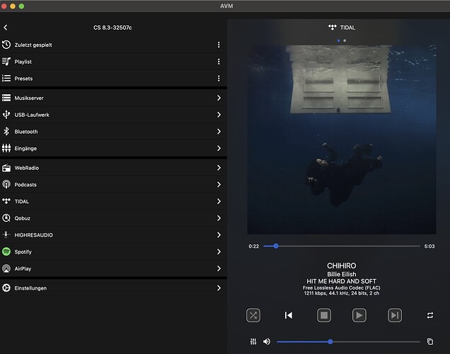 Tidal AVM direct