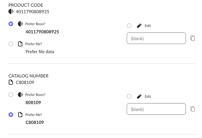 Roon's IDs