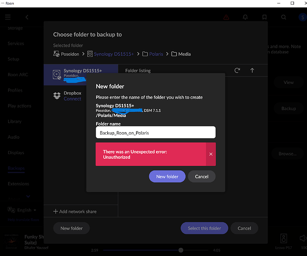 Capture - Backup on Polaris