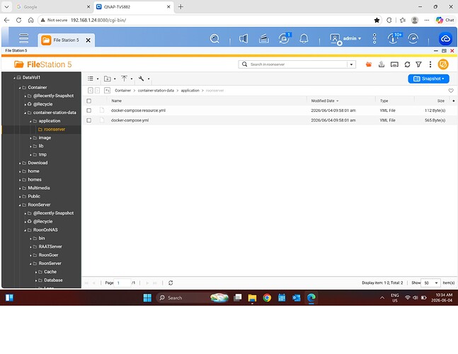 qnap file station