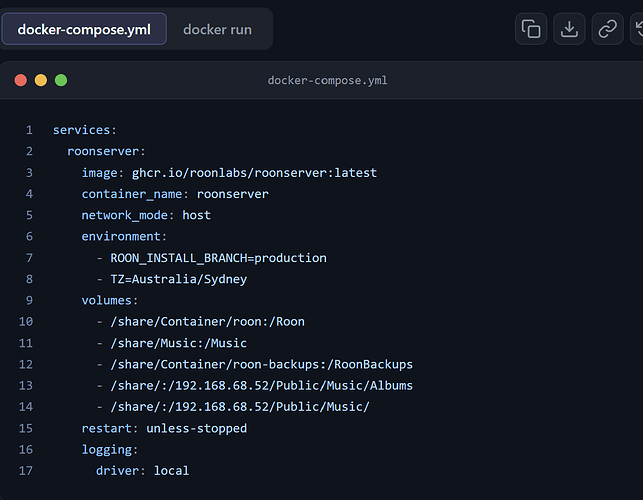 Docker path