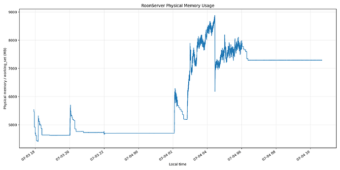 roonphysicalmemoryusage