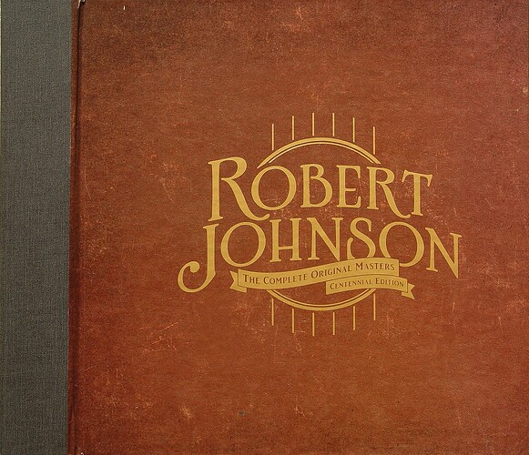 Robert Johnson - Original Masters (Box front)