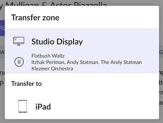 Roon Transfer dialogScreenshot 2026-09-09 at 16.29.25