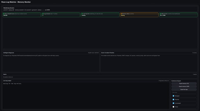 Screenshot 2026-05-23 at 16-35-01 Roon Log Watcher - Memory Monitor