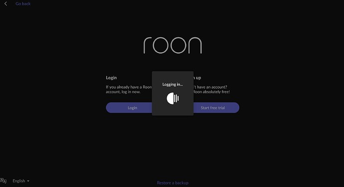 Roon_Loggingin_Loop