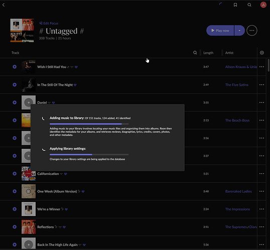 "Adding Music to Library" and "Applying Library Settings"