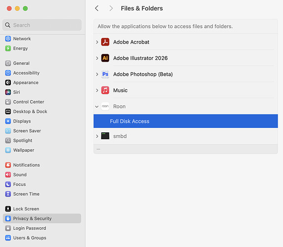 Files & Folders