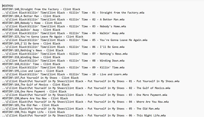 Roon Revised playlist