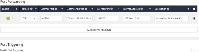 06 Port Forwarding (Roon Arc)