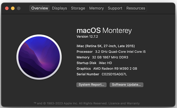 My iMac