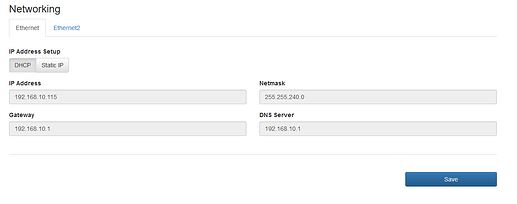 Networking on RoonROCK
