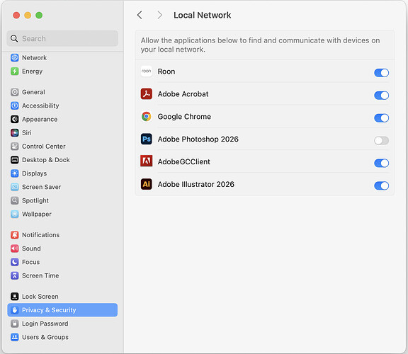 Local Network