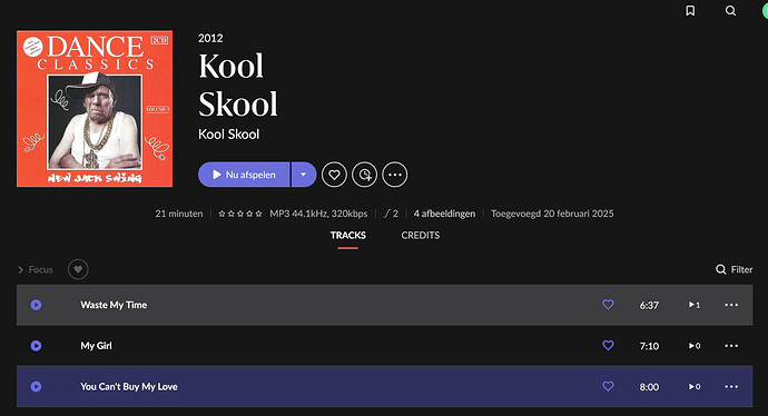 Kool 7 No album art change