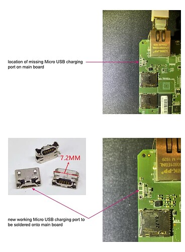 head-fi 2go Micro USB charging port