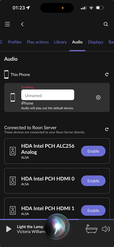B1660 iPhone output stuck at Enabling… - Early Access - Roon Labs Community