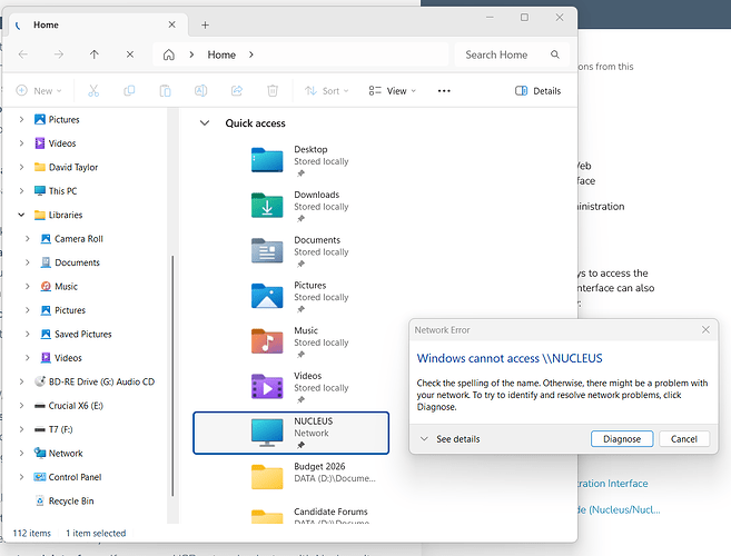 Nucleus screenshot 1