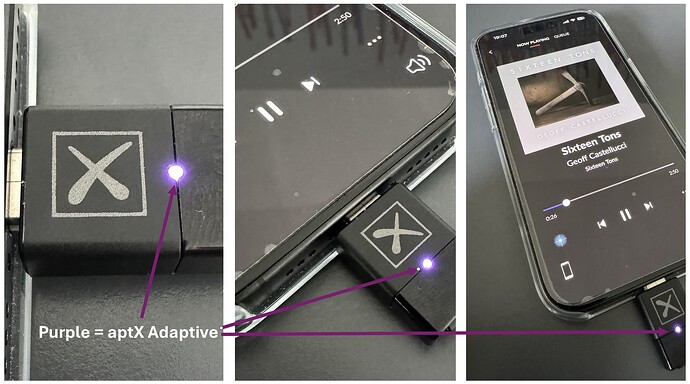 Purple - aptX Adaptive