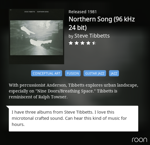 Steve%20Tibbetts%20-%20Northern%20Song