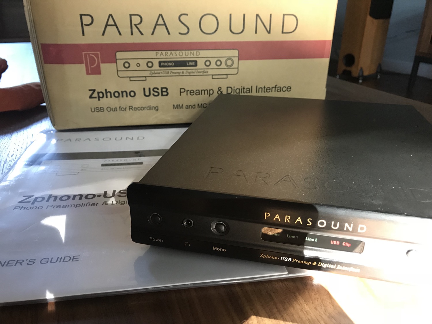 FS: Parasound Zphono USB phono ADC - Sales Trades - Labs Community