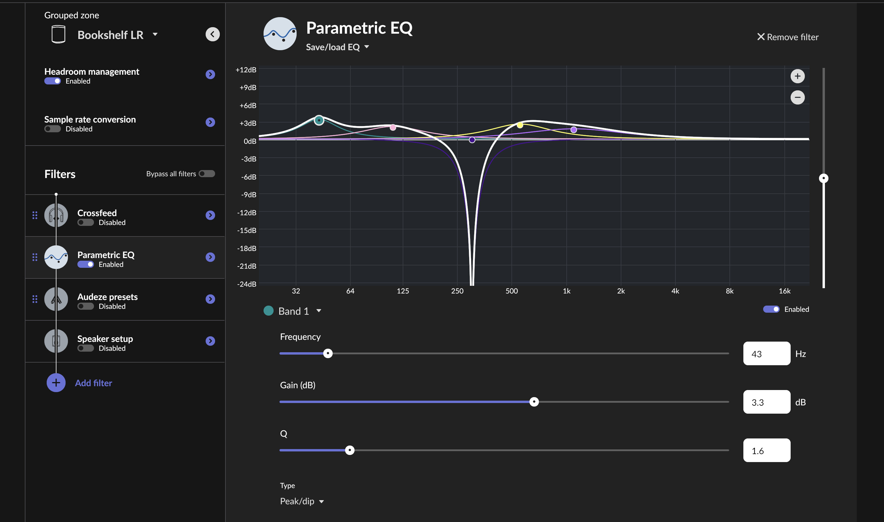 Sonos parametric eq - Roon Software - Roon Labs Community