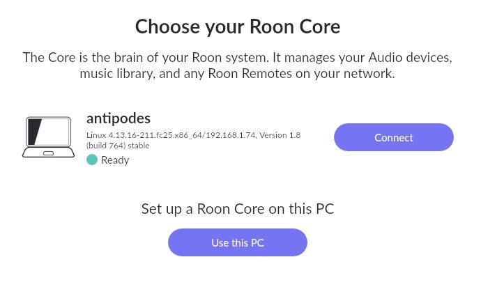 choose you roon core