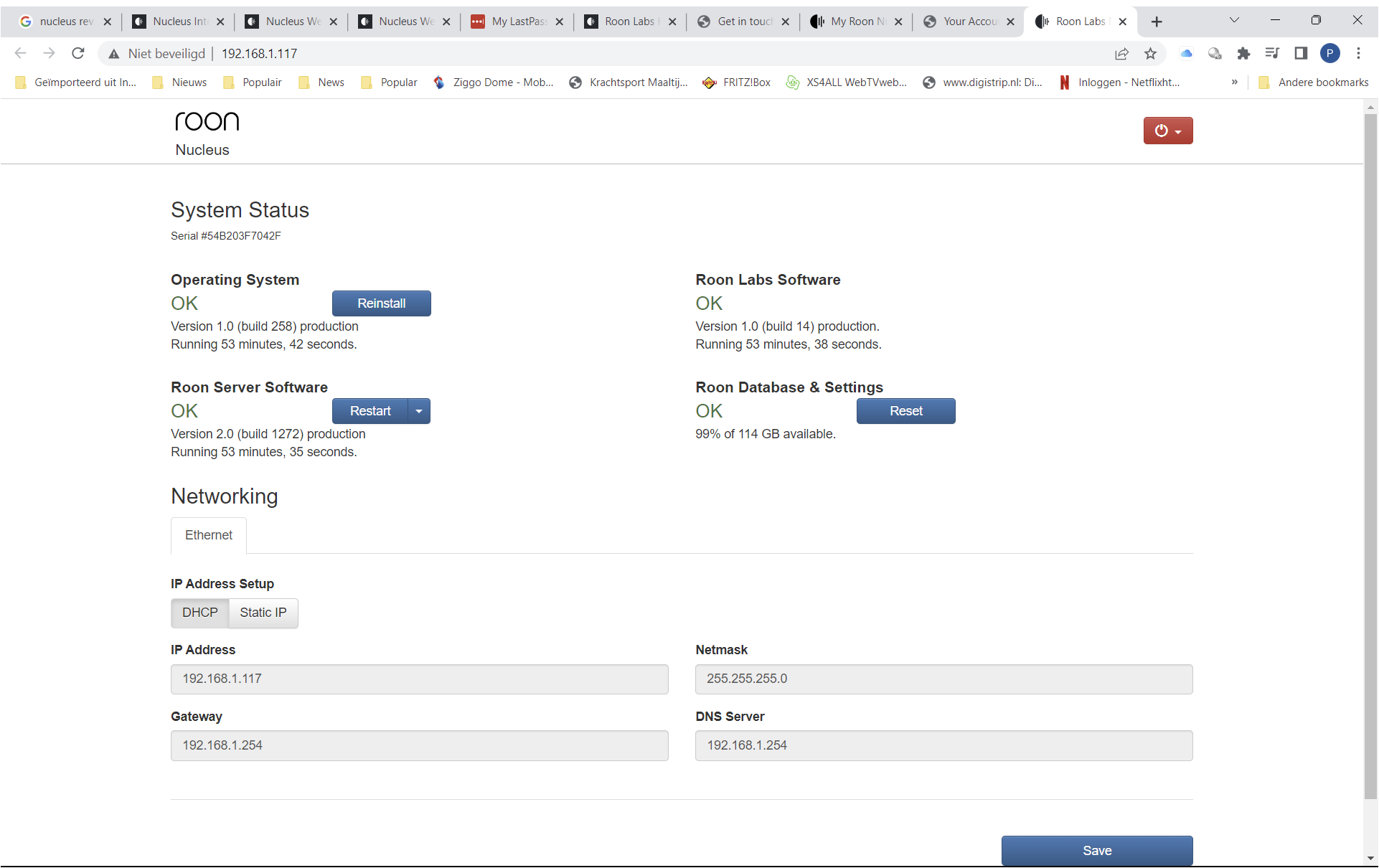 Nucleus (rev B) doesn't find SSD - Nucleus Support - Roon Labs