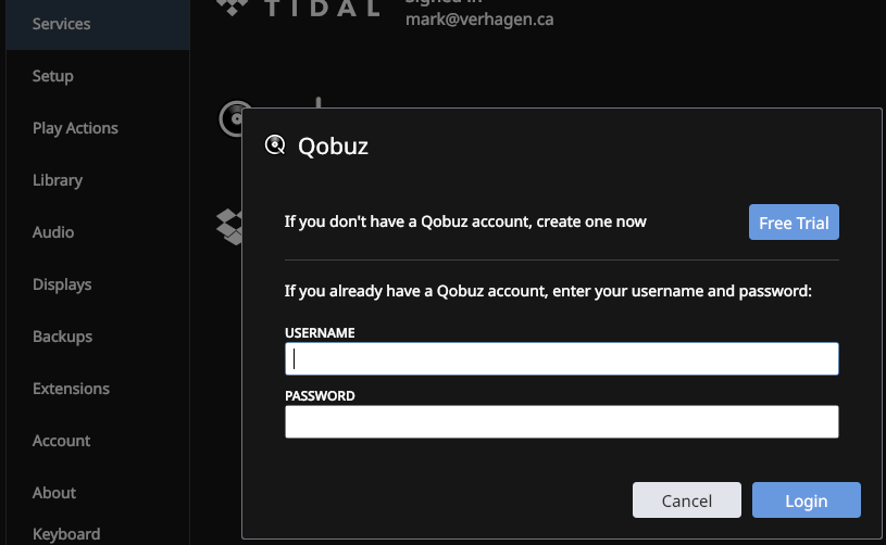 qobuz premium account