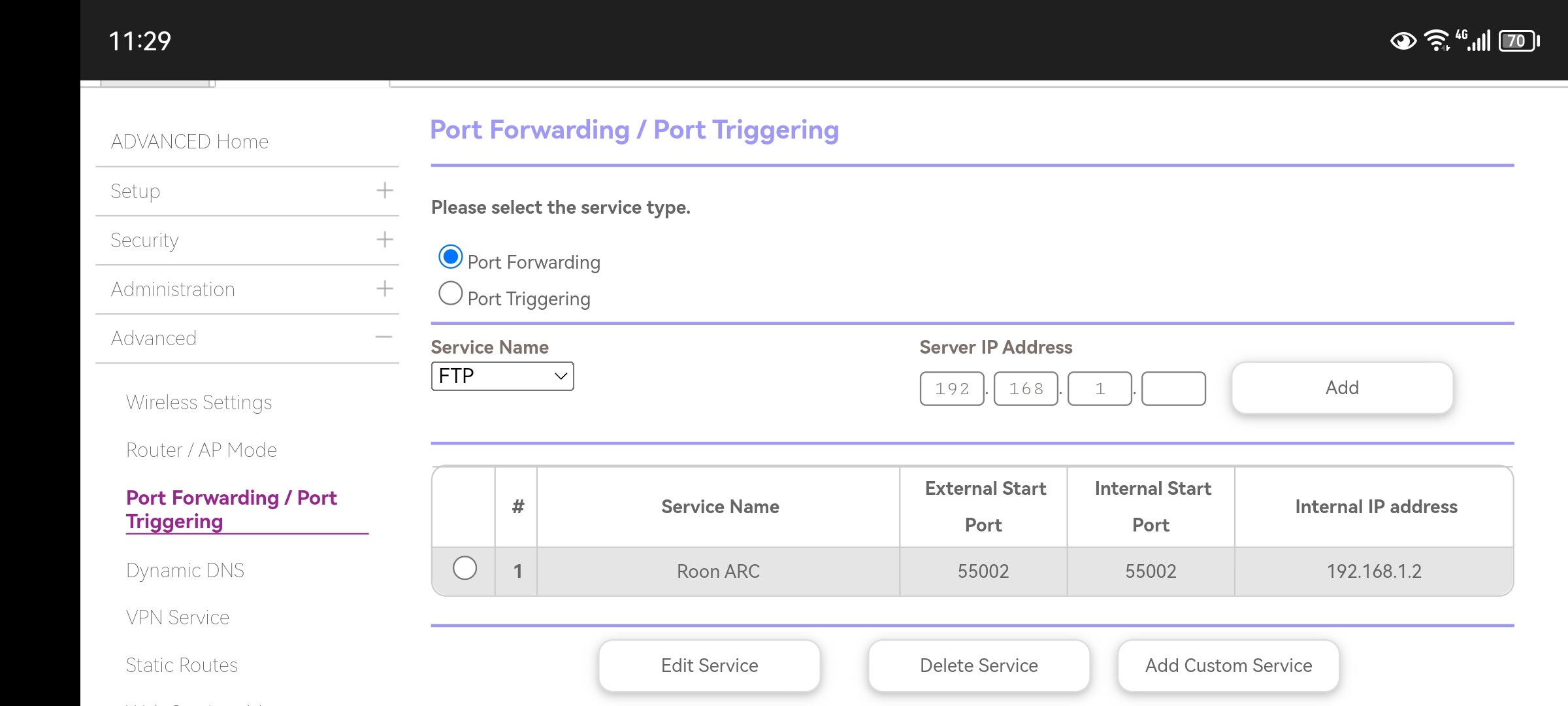 ARC can not use - ARC: Port Forwarding Help - Roon Labs Community