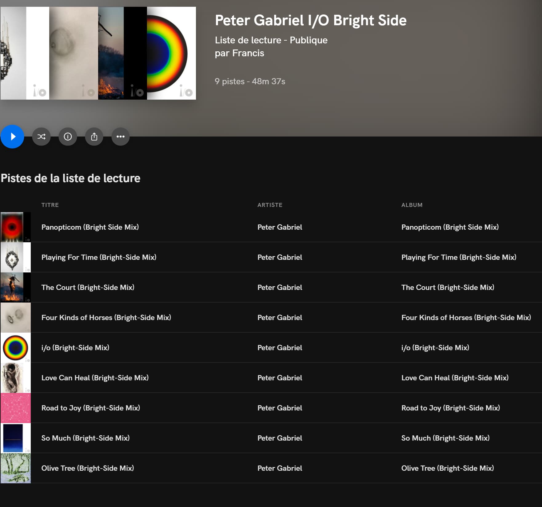 Peter Gabriel - i/o (Bright-Side Mix) 