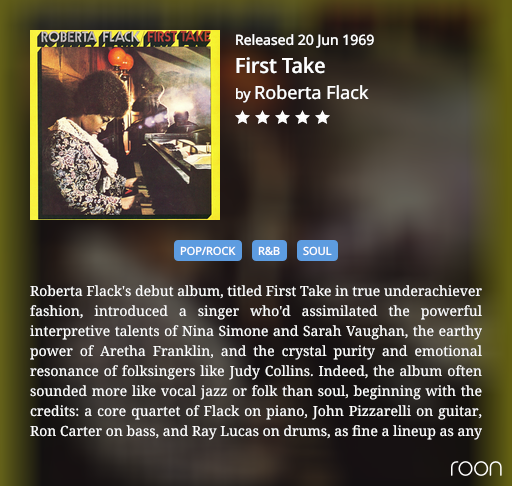 First Take (Roberta Flack)
