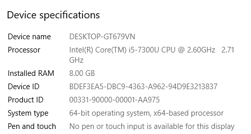 windows 10 pen and touch missing