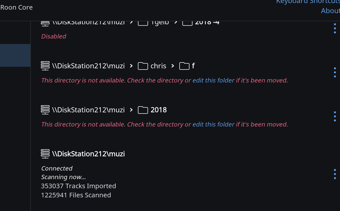 Library is losing albums - Support - Roon Labs Community