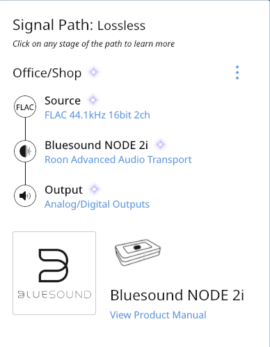 Static/Sputtering noise during playback through Bluesound Nodes - Support -  Roon Labs Community