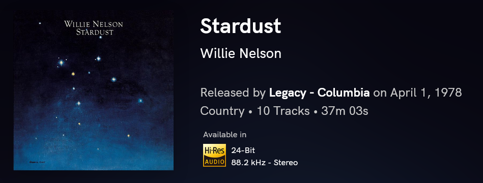 Screenshot 2022-01-06 at 13-26-13 Stardust - Willie Nelson - Qobuz Web Player