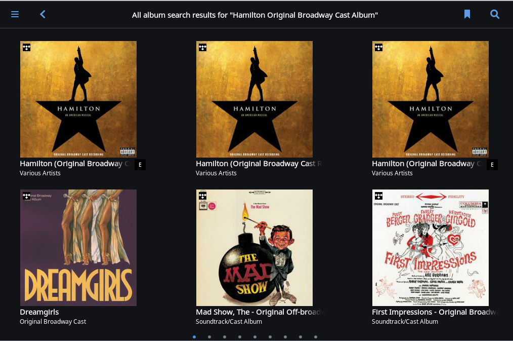 Hamilton original on sale cast album