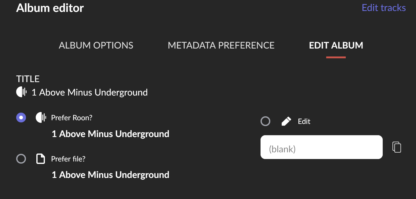 How Change Album Name Support Roon Labs Community