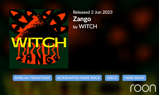Witch (We Intend to Cause Havoc) was an influential 1970s Zamrock band, that has released its first album in 39 years, and it's very good and relevant.