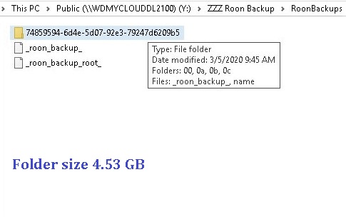 Backed Up To WD NAS ( 03-05-2020 )