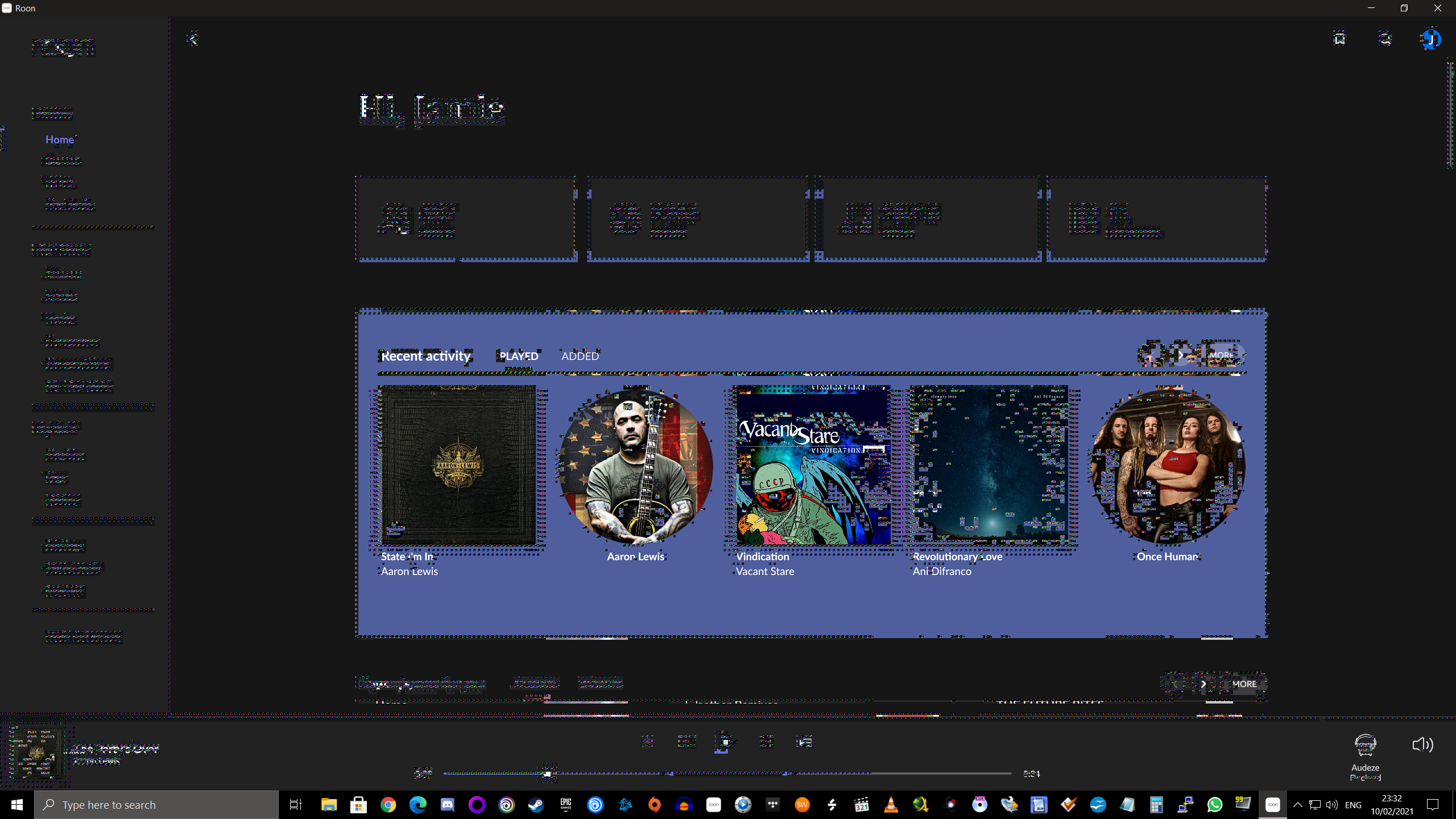 1.8 graphics artefacts Windows 10 + Nvidia graphics - Support - Roon Labs  Community