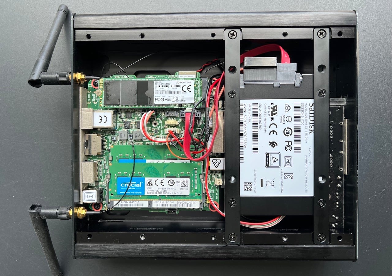 FS: 7i5 NUC, Akasa case, ROCK installed (M2), 1TB music drive ...
