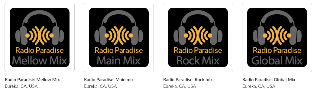 i dag bestyrelse Barbermaskine Updated Radio Paradise - Live Radio - Roon Labs Community