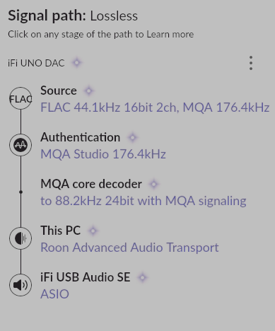 MQA settings on Roon - iFi Zen Dac V2 - iFi - Roon Labs Community