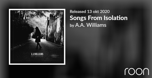 AA Williams - Songs from isolation